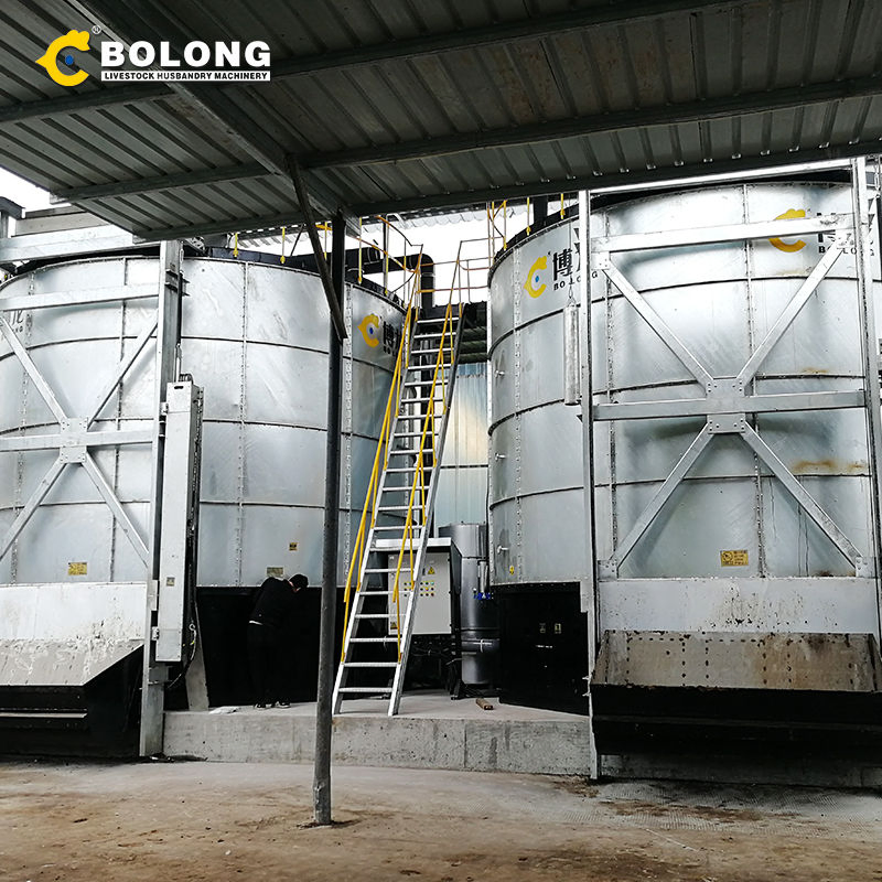 High Temperature Automatic Animal Livestock Chicken Manure Organic Fertilizer Composting Making Machine