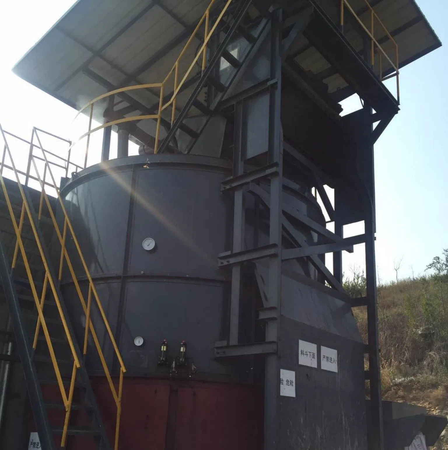 10t/D Manure Sewage Treatment Plant Aerobic Fermentation Tank/Device/Equipment/Unit/System for Compost Fertilizer