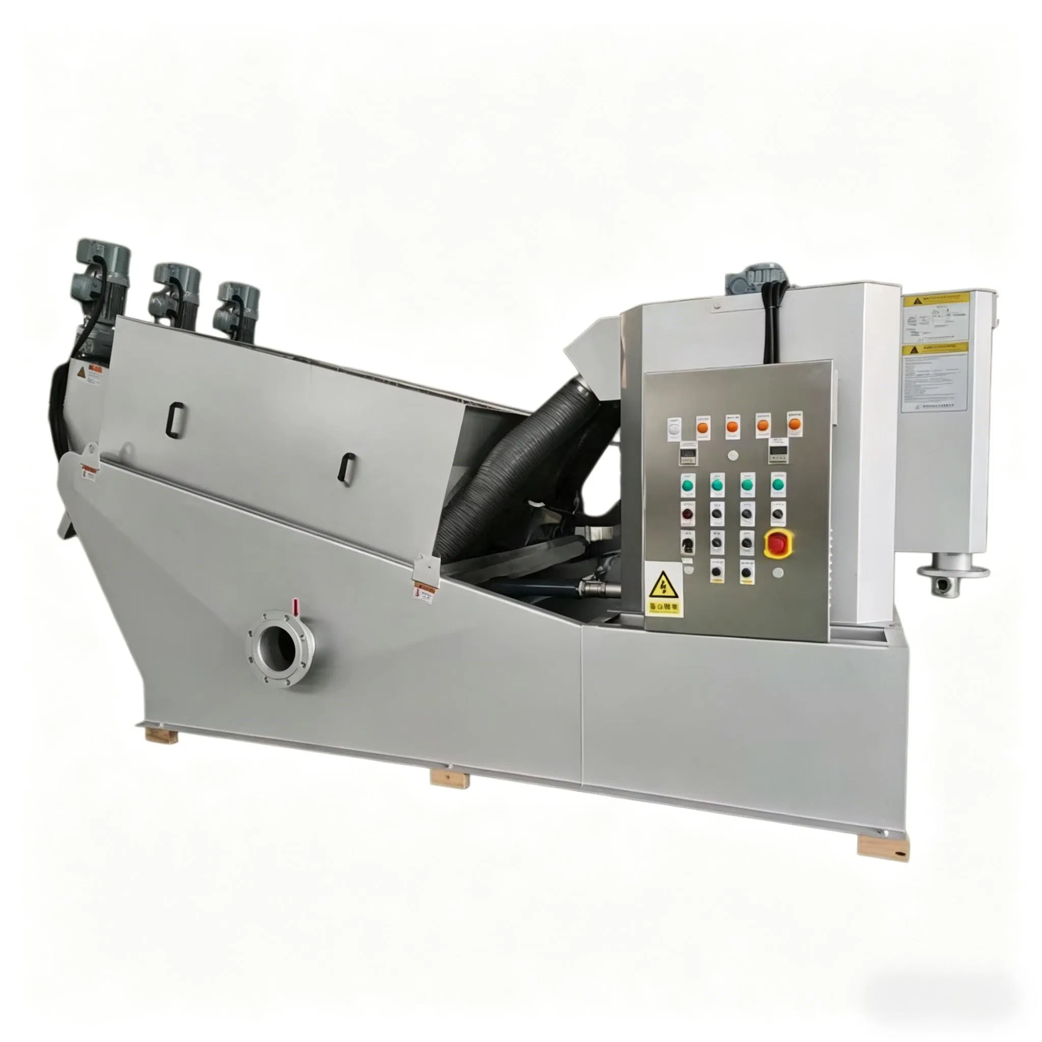 Low Noise Automatic Screw Stack Sludge Dewatering System