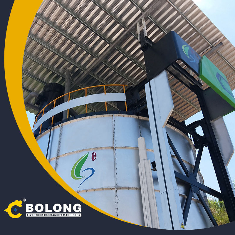 Recycling Compost Machine Fermentation Tank Commercial Composting Vessel Continuous Feed Fermentation Vessel