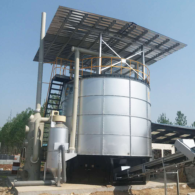 Composting for Poultry Waste Industrial Composting Machine Intelligent Chicken Manure Organic Fertilizer Fermentation Equipment