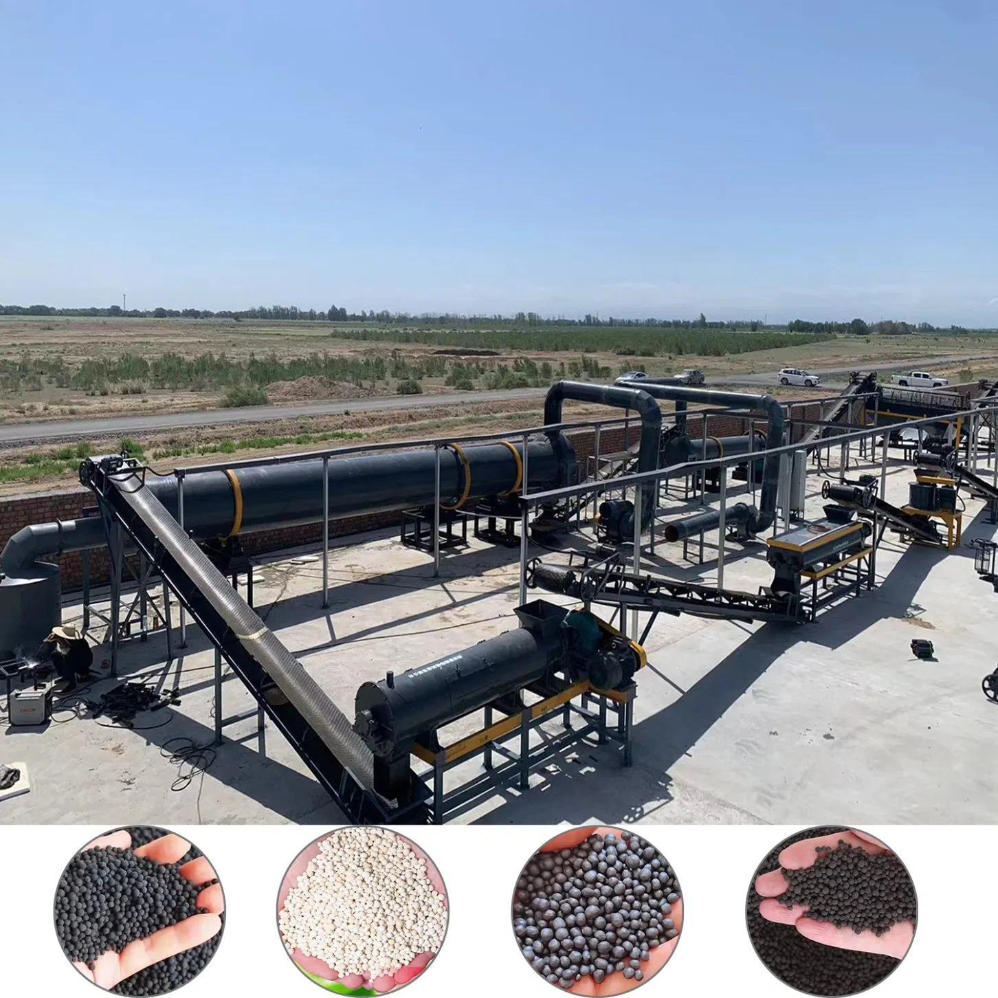 Durable Fertilizer Making Equipment for Harsh Conditions, Popular in Vietnam, Thailand, Philippines