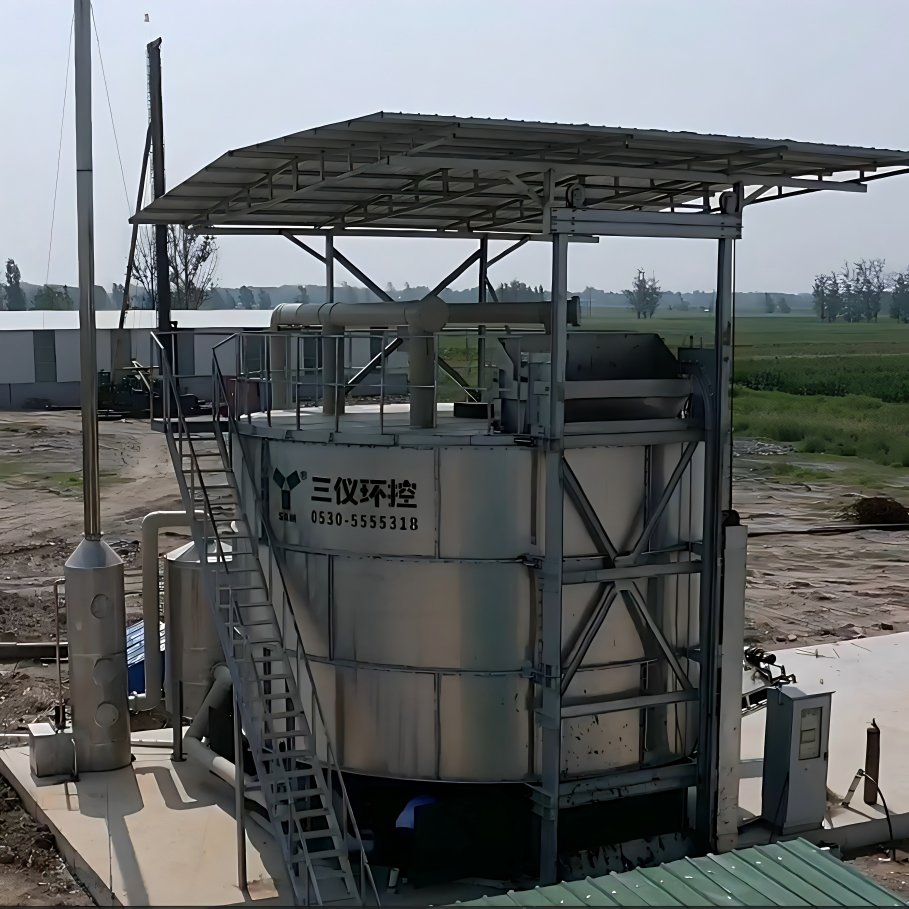 Complete Automatic Composting System for Poultry Waste Management