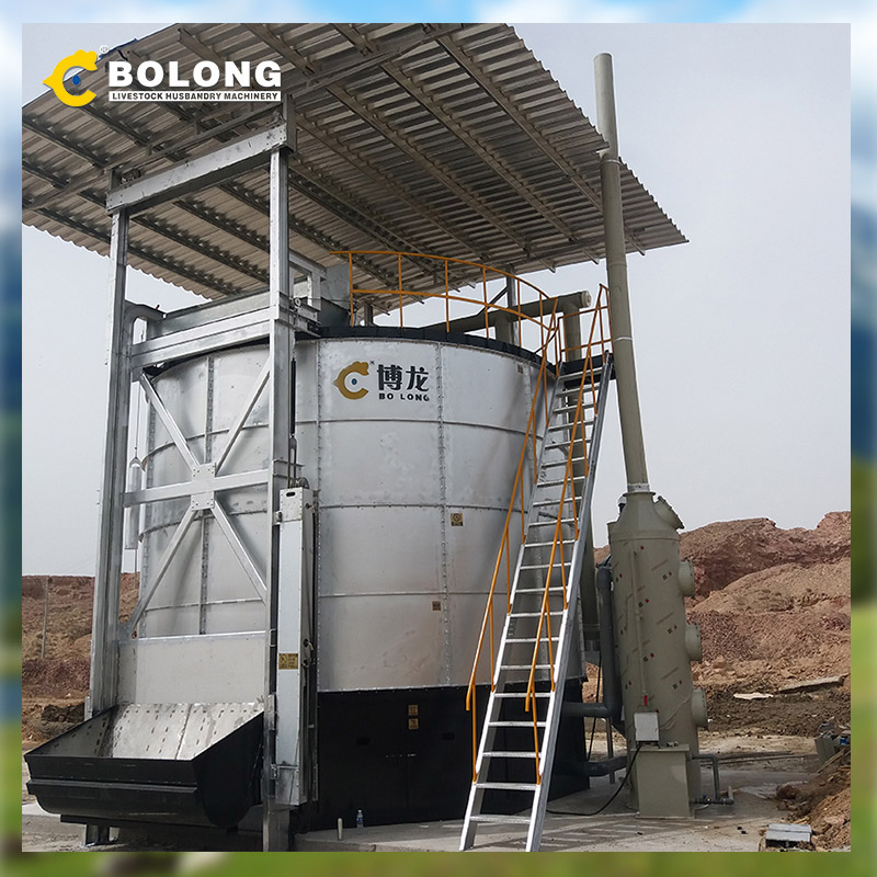 Factory Direct Composter Automatic Composting Machine Food Waste Outdoor