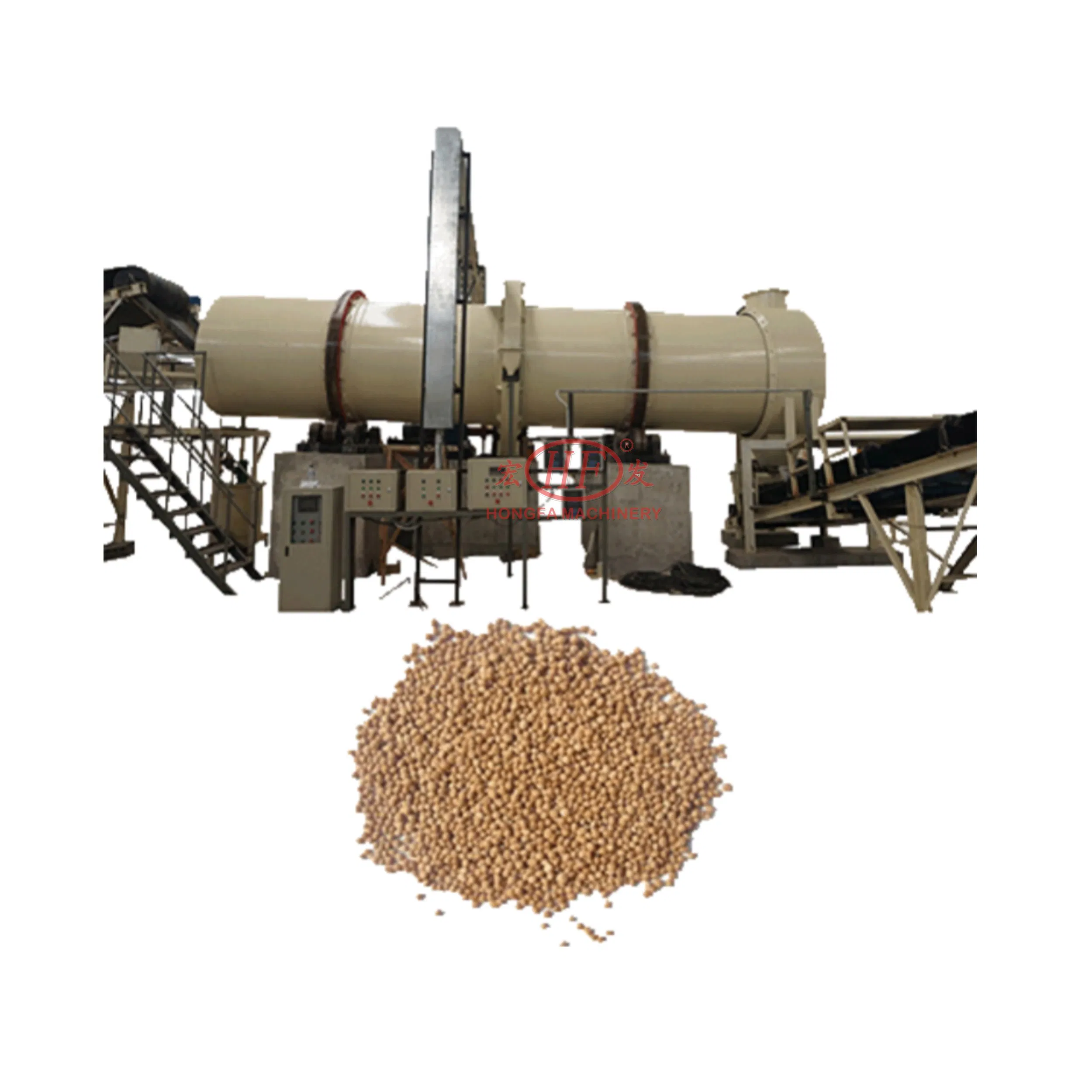 Kitchen Food Waste Degradation Composting Machine Organic Fertilizer Fermentation Disposal Fertilizer Machine Making
