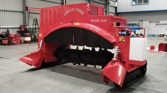 AgBio Energy composting equipment manufacturing facility in Chengdu, China