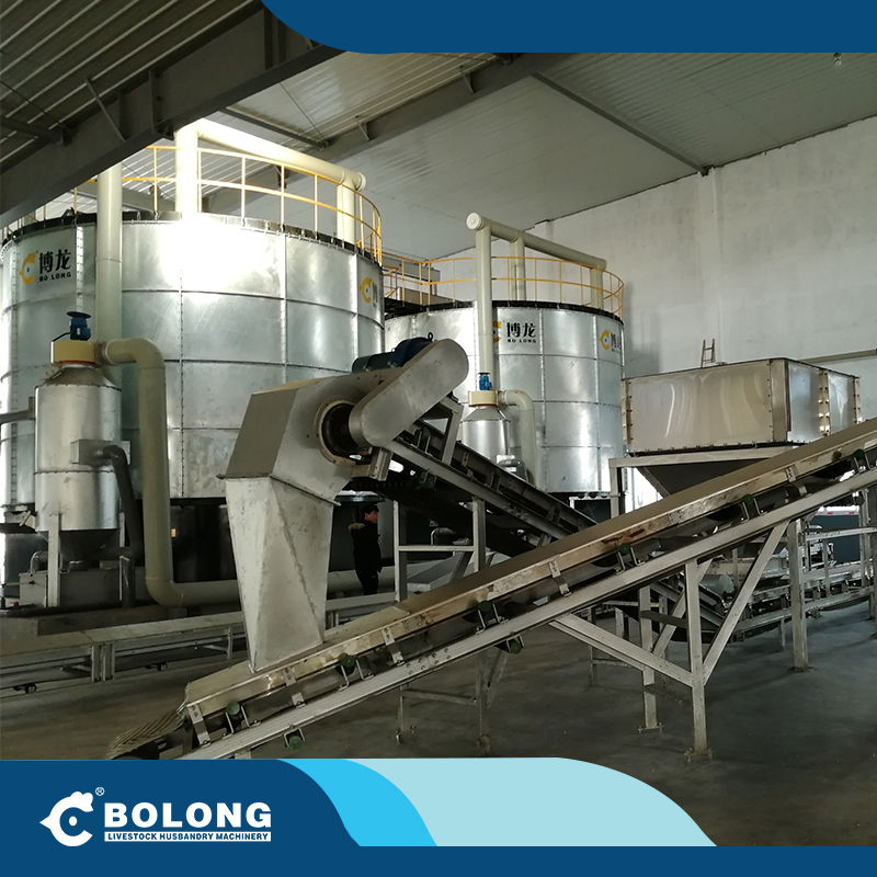 Newly Developed Deodorizing Type in Vessel Composting Fermentadora Compost Making Machines