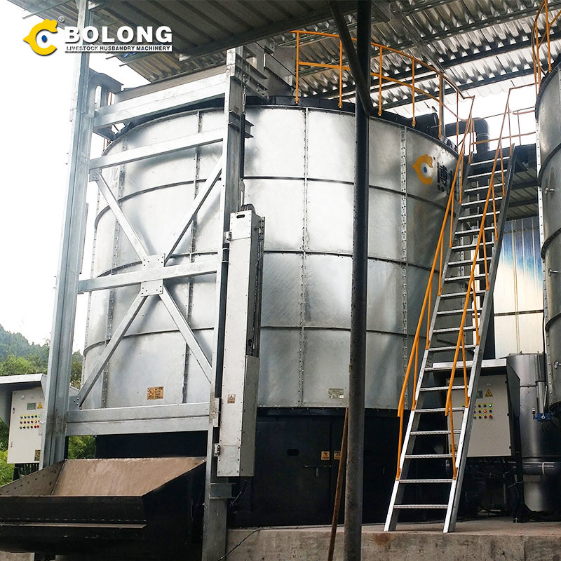 Automatic Composting Machine Electric Farm Equipment Compost Making Machines
