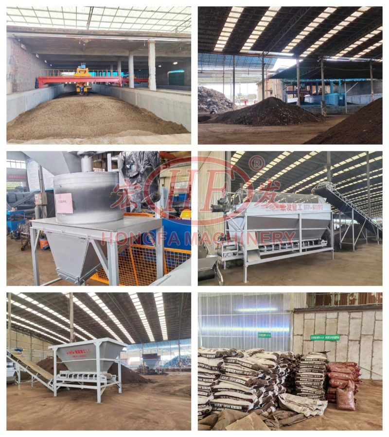 Fertilizer Granule Automatic Packaging Machine for Organic Waste Food Waste Pig Sheep Cow Poultry Manure Composting Fertilizer Plant