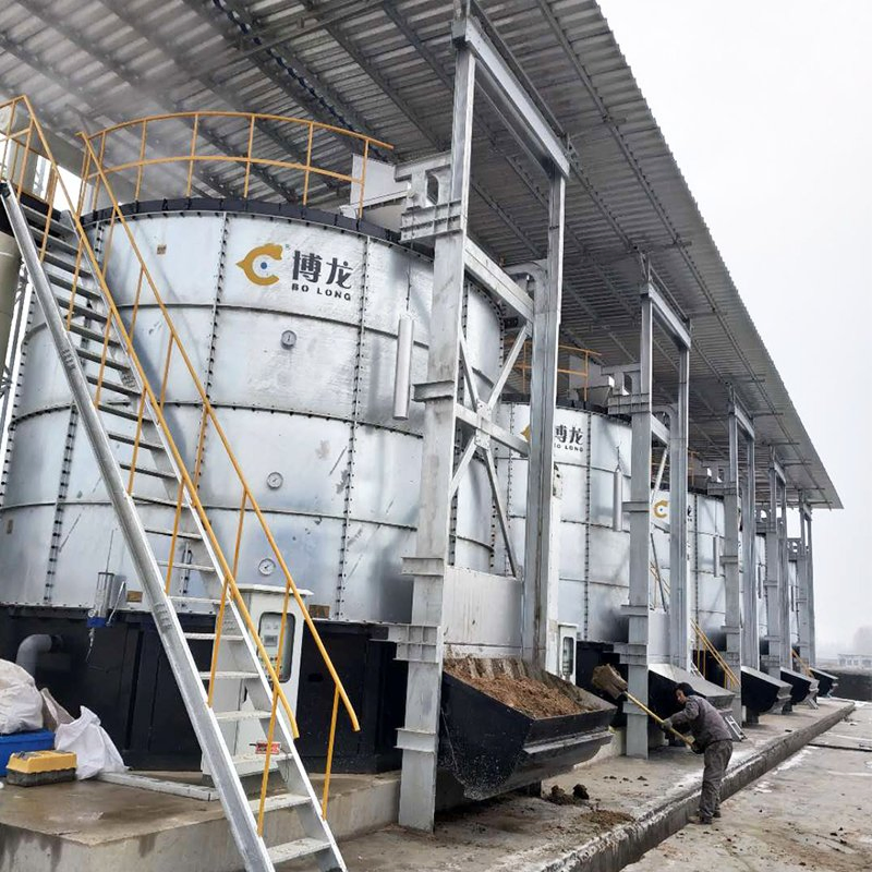 Fertilizer Machine Granulator for Sale Stirred Tank Fermenter Rapid Composting Vessel Organic Fertilizer Fermentation Tank