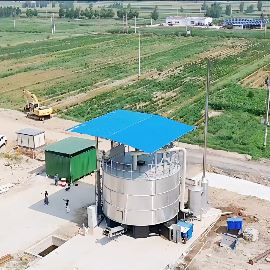 130 Cubic Meter Organic Waste Intelligent Tank for Biofertilizer Equipment