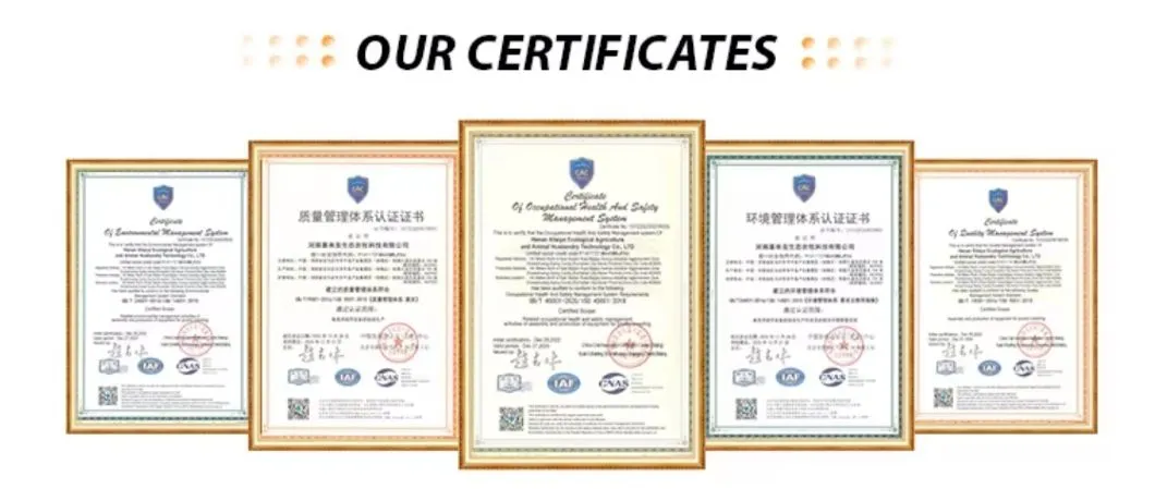 Certificates