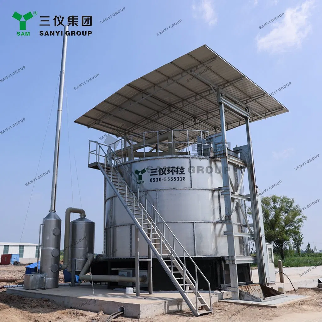 Composting Machine Poultry Farming Organic Fertilizer Aerobic Fermentation Tank