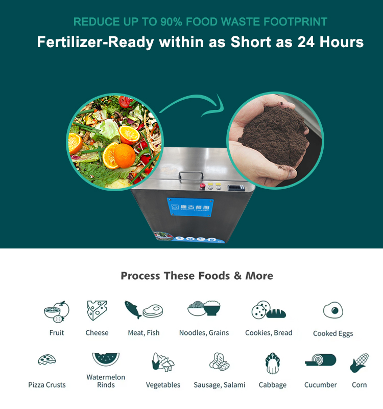 Composting machine internal structure