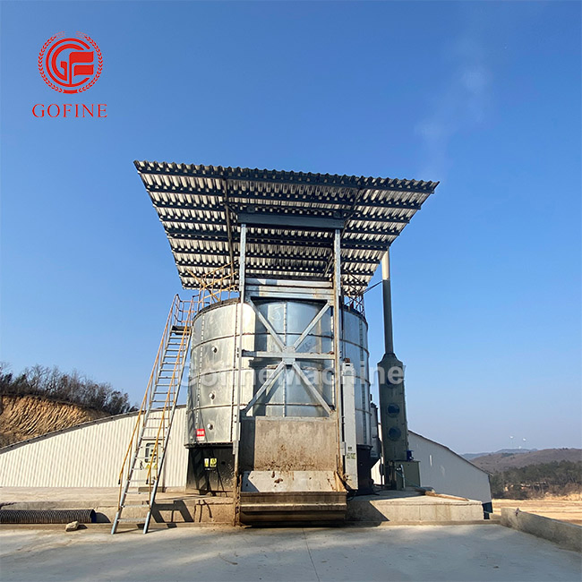 New Design Stainless Steel Organic Waste Bioreactor Recycling Compost Making Machine
