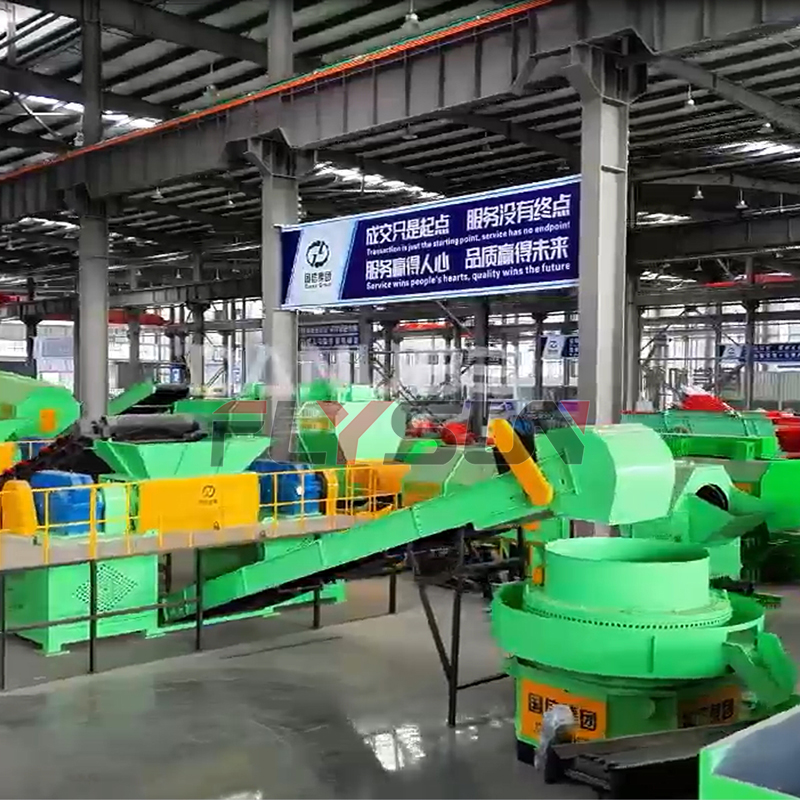 300 Ton Per Day Domestic Waste Sorting And Treatment Machine Waste Recycling To Energy Plant Manufacturer