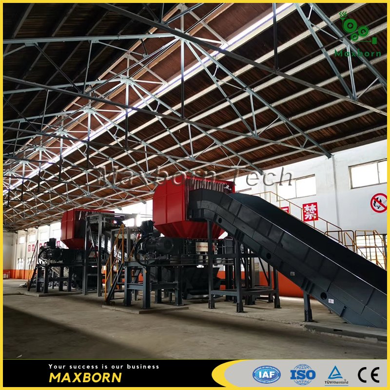 Msw Soerting Plant Post-Treatment of Organic Food Waste Composting Machine
