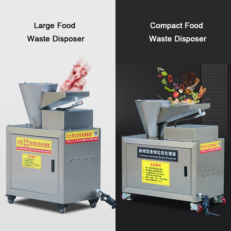 HN QDMECH Electric Commercial Smart Food Waste Composting Machine Garbage Disposal Food Waste Disposer