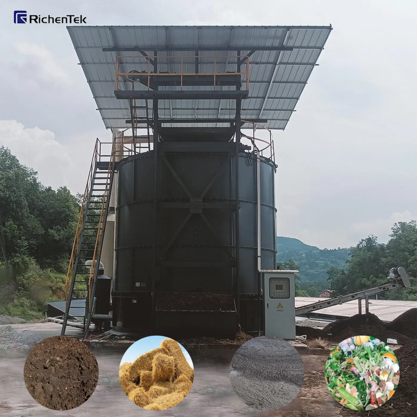 in-Vessel Tunnel Composting System - Large Scale Processing for Australian Municipal Waste