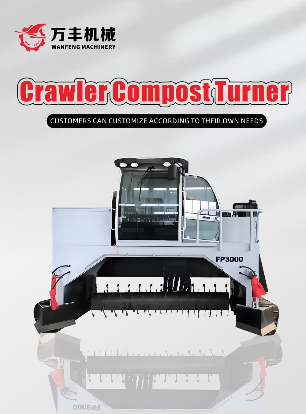 Tracked Compost Turner