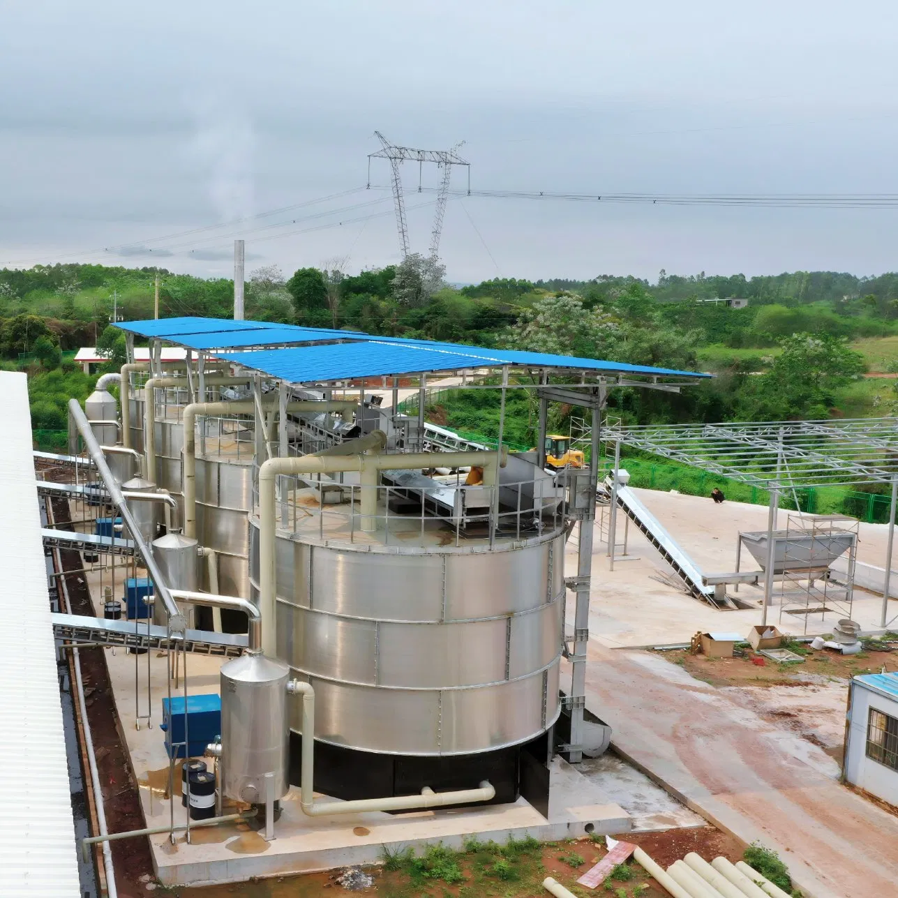 Fully Automatic Stainless Steel Machines for Livestock Manure Composting