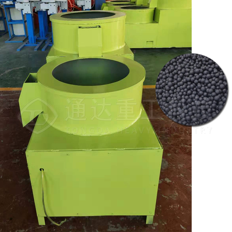1.5-2.5t/h Organic Fertilizer Polishing Machine Compost Organic Fertilizer Granule Making Machine