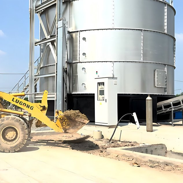 Manure Compost Organic Fertilizer Equipment Aerobic Fermentation Tank Farm Waste to Profit