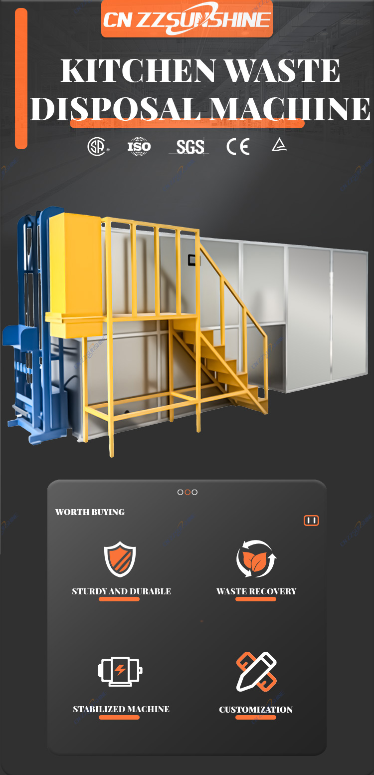 Waste Recycling Composting Machine