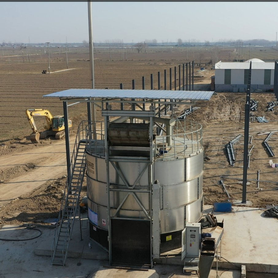 Odor Control Aerobic Fermentation Equipment for Poultry Waste Management