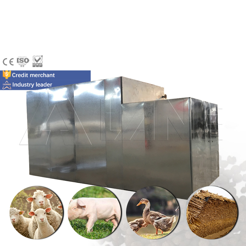 Organic Fertile Horizontal Compost Fermentation Fully Automated Composting Machine with Motor Core Component