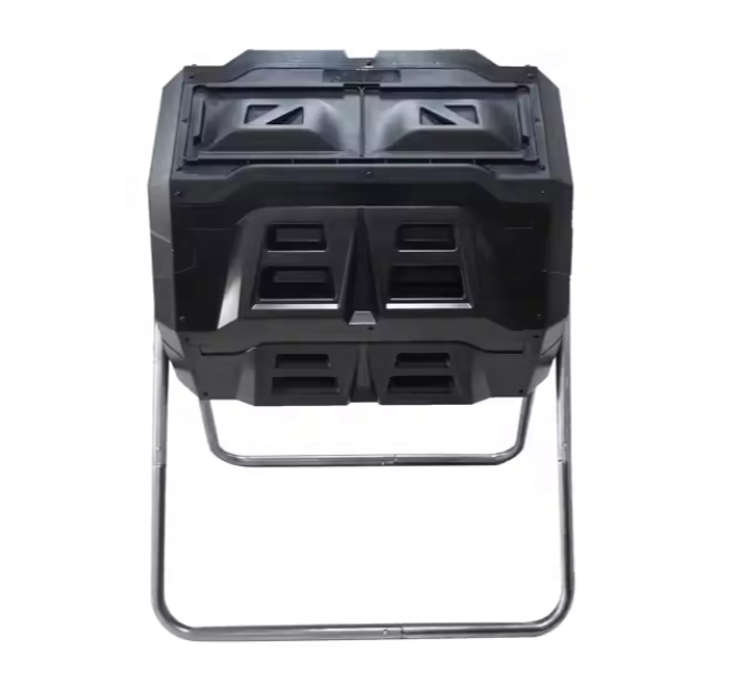 Top Seller Cheap Price 160L Outdoor Rotary Composter Tumbling Compost Garden Compost Bin