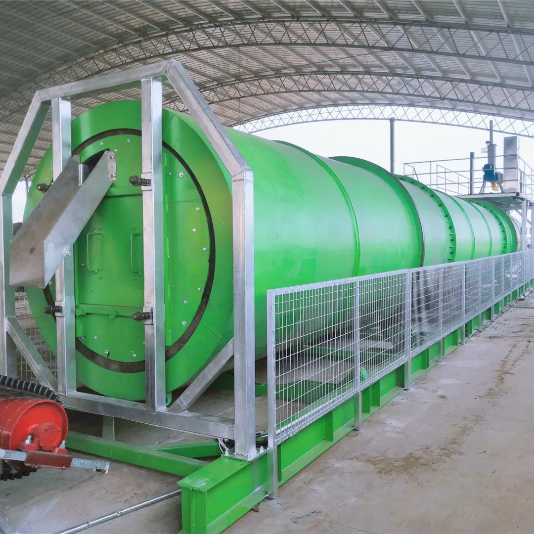 Cost-Effective Cow Manure-Derived Bedding Material System, Composting Equipment