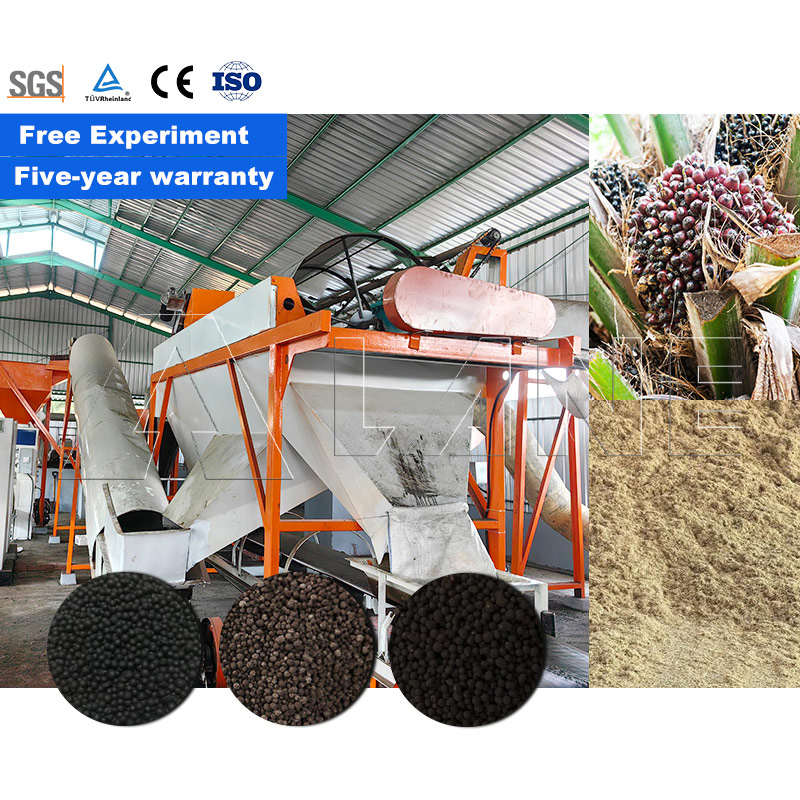 Sugar Mill Organic Waste Organic Waste Composting Machine Organic Fertilizer Production Line