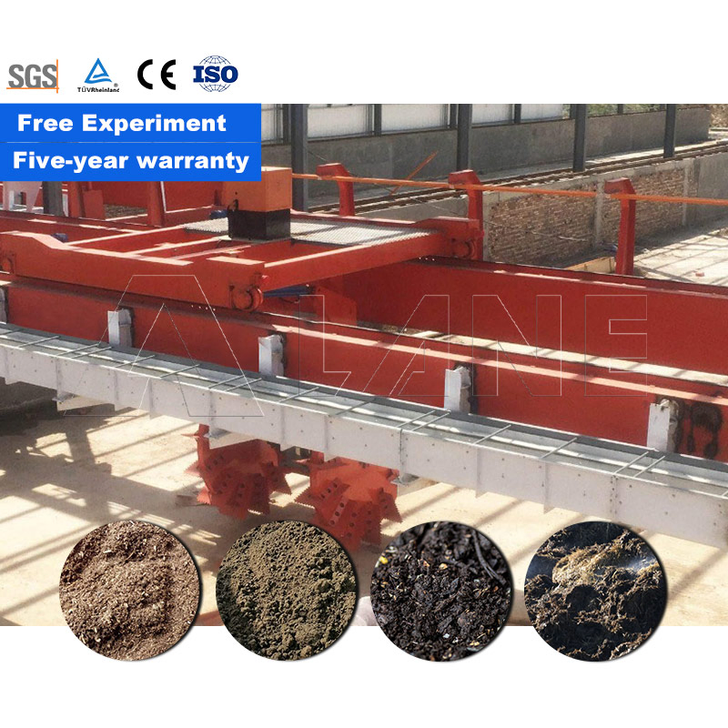 Brand Compost Making Wheel Type Compost Turner Fertilizer Composting Machine