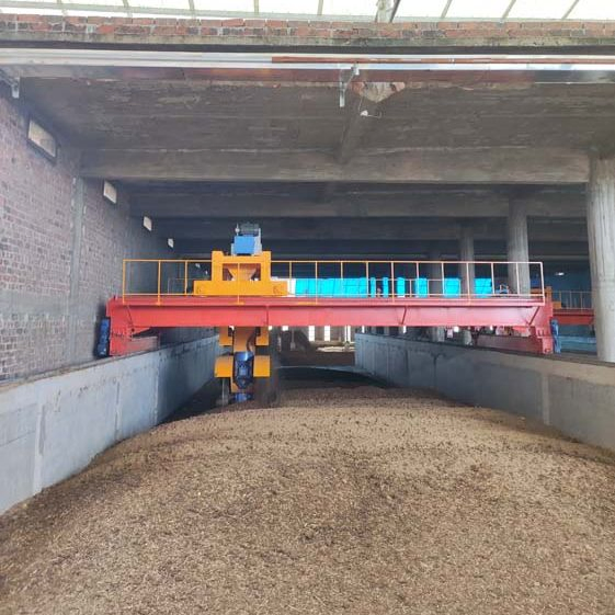 Animal Waste Manure Composting Inorganit Fertilizer Equipment Livestock Fermentation Machine for Organic Fertilizer