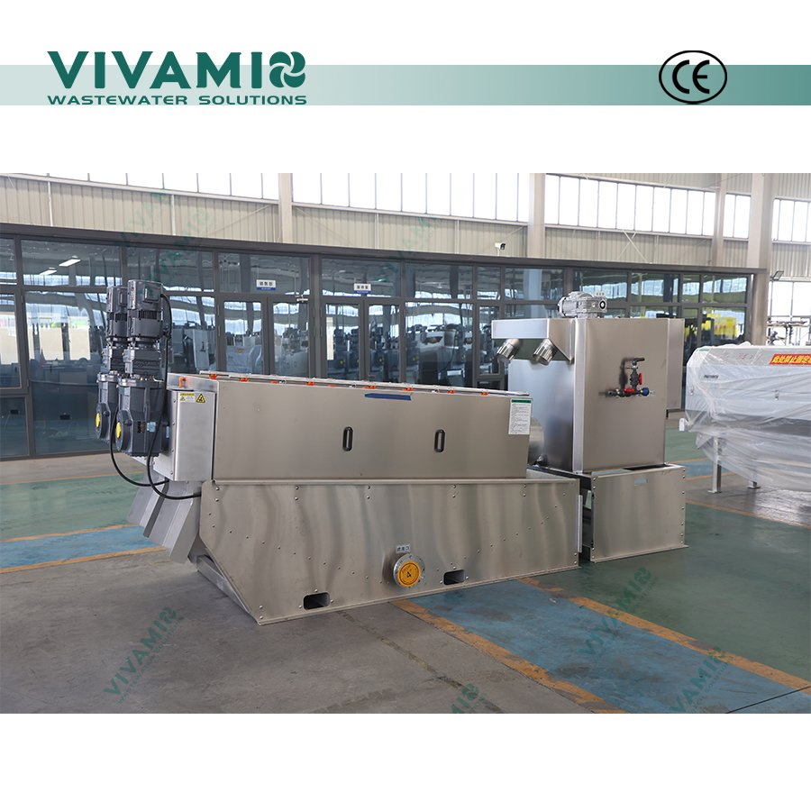 Global Market Hot-Selling Screw Press Sludge Dewatering System for Sewage Treatment
