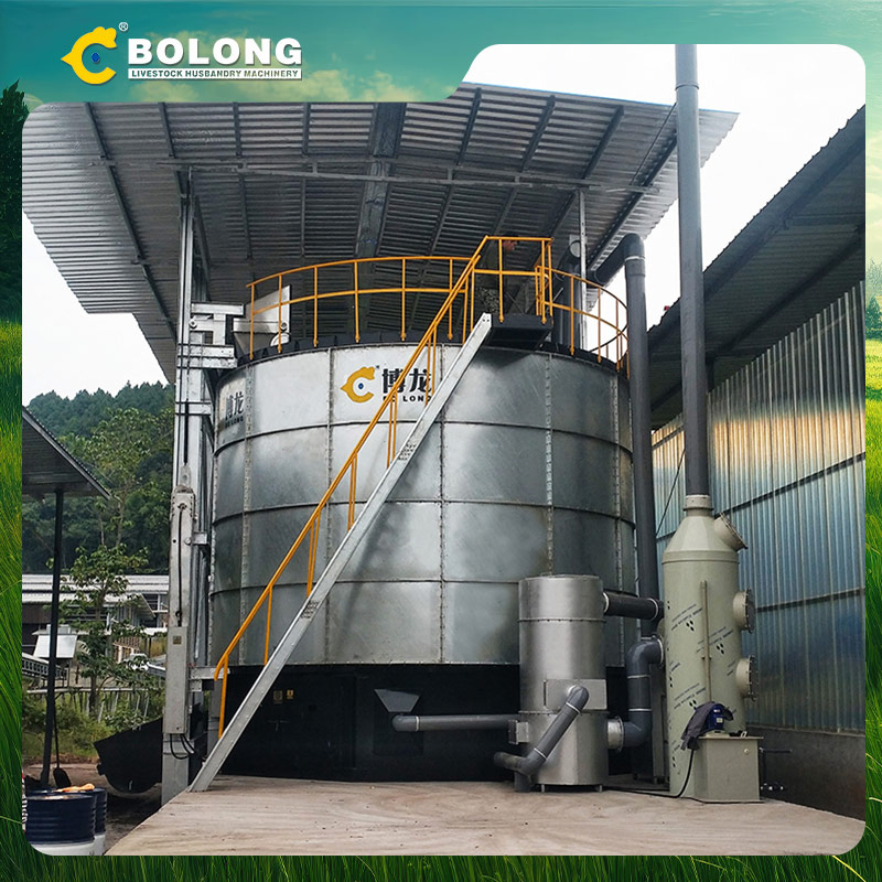 Factory Direct Composter Automatic Composting Machine Food Waste Outdoor