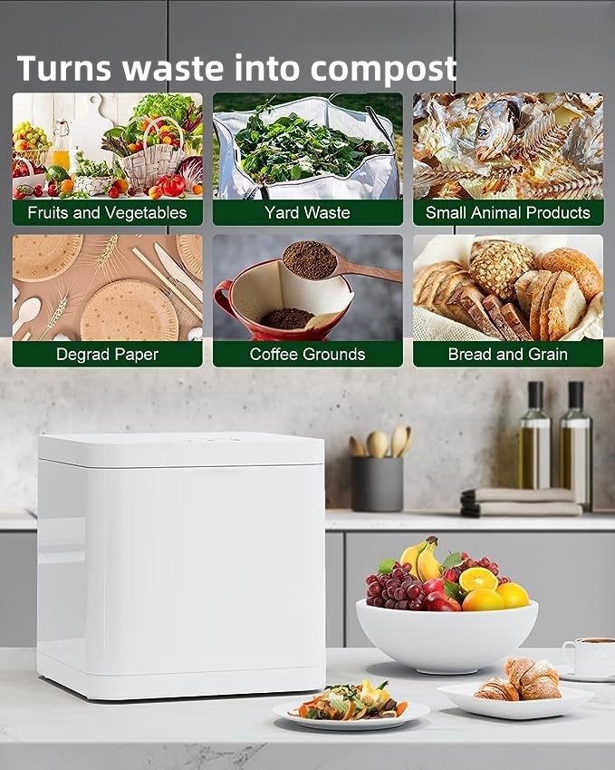 Kitchen Sink Organic Food Waste Garbage Compost Machine Display