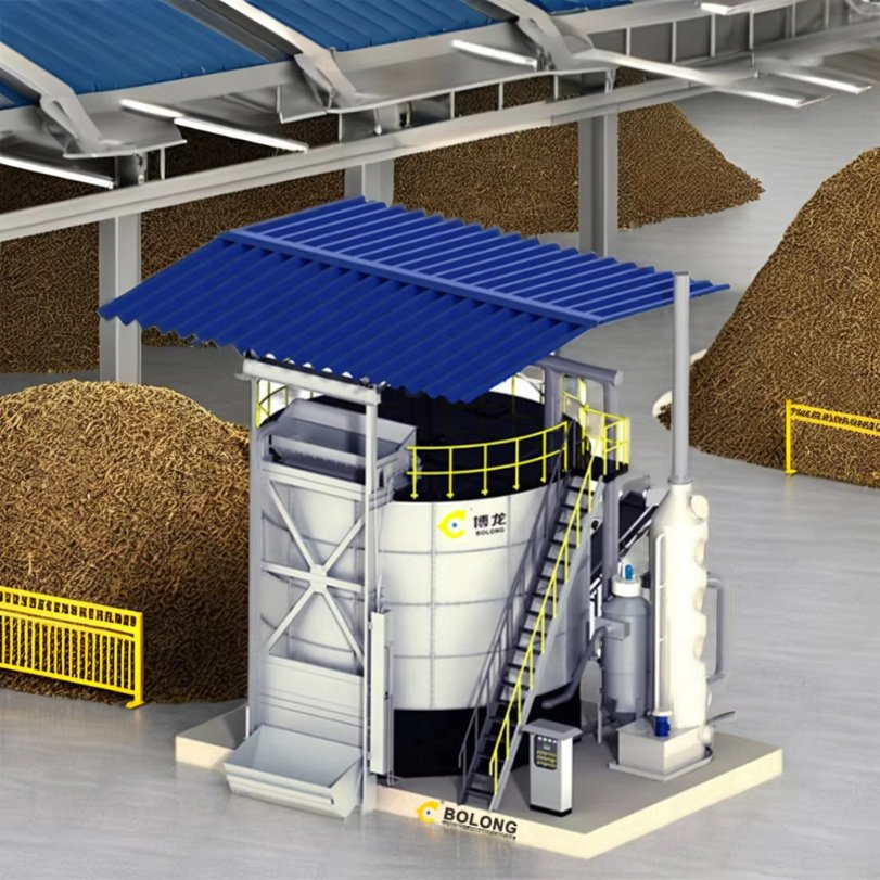 Organic Fermentation Fermentador Tank Livestock Fermentation Machine Organic Waste Composting Machine Craft