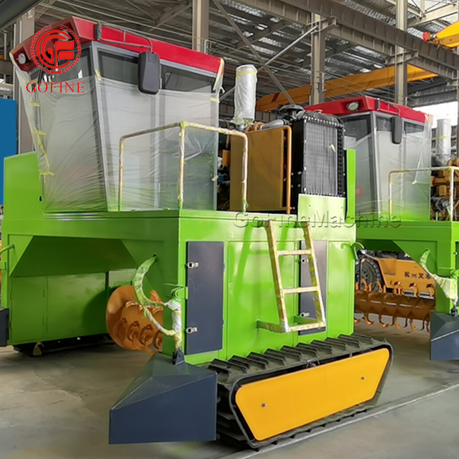 Agricultural Waste Organic Fertilizer Composting Machine