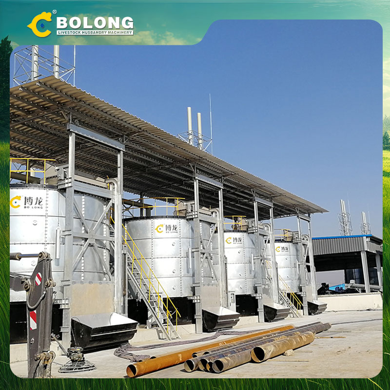 Manure Fermentation Tank in Vessel Composting Compost Making Machines