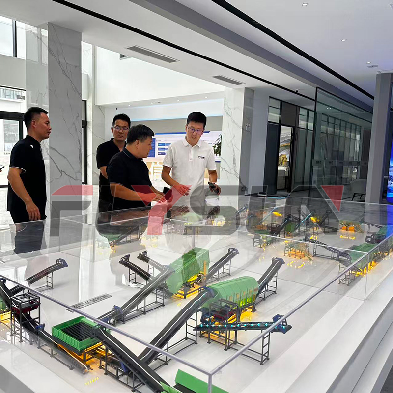 300 Ton Per Day Domestic Waste Sorting And Treatment Machine Waste Recycling To Energy Plant Manufacturer