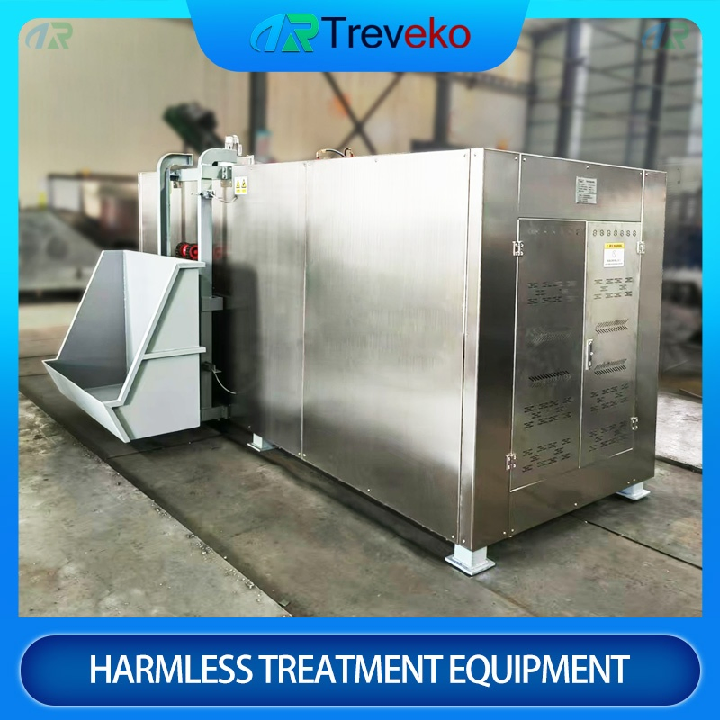 Automated High-Temperature Biodegradation Equipment for Processing Animal Carcasses in Large Farms