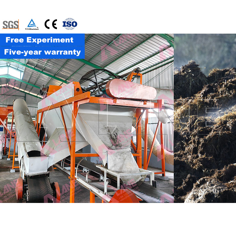 Lane Cost-Effective Organic Fertilizer Line Small Scale Slaughterhouse Waste Composting Equipment