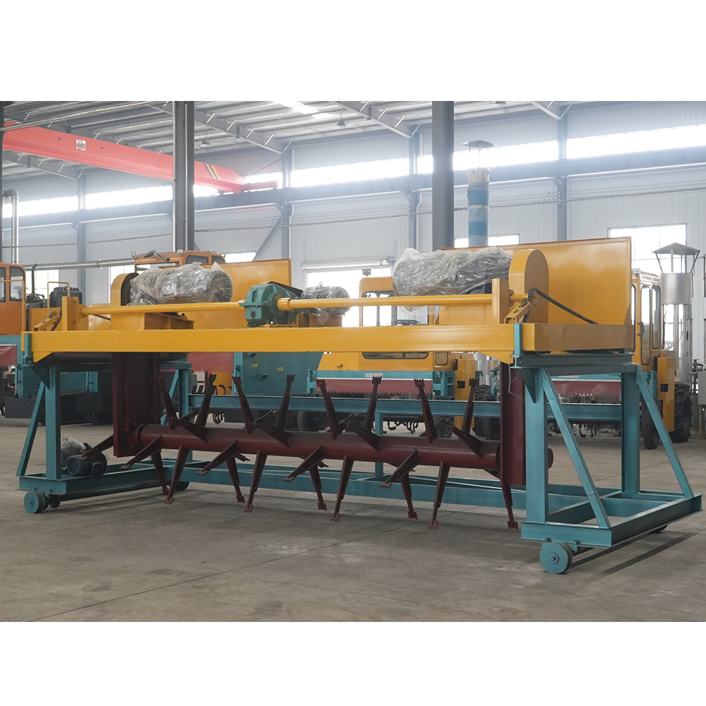 Industrial Waste Food Composting Machine Organic Trough Type Compost Making Machines