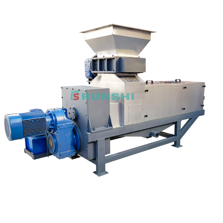 City Garbage Dewatering Machine Organic Compost Machine Food Waste Crushing Machine