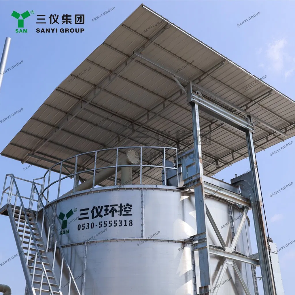 Fast Composting Portable Manure Fermentation Tank/Poultry Farming Equipment Composting Manure Making Machine