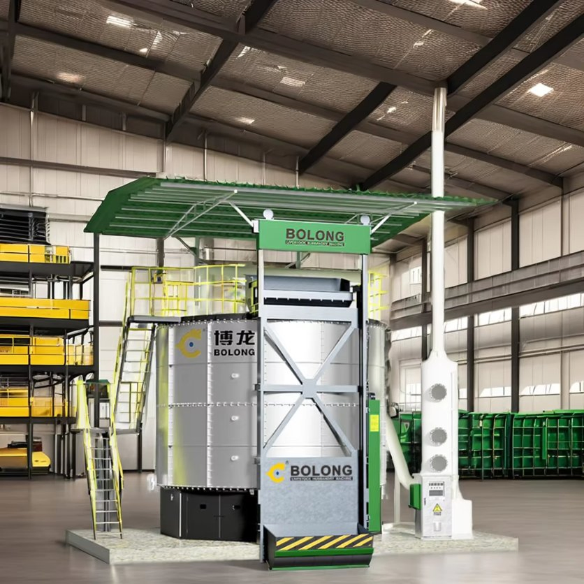 Organic Fermentation Fermentador Tank Livestock Fermentation Machine Organic Waste Composting Machine Craft