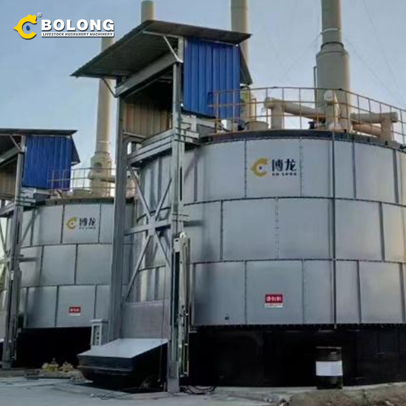 New Designed Compost Tank/Tumbler Fertilizer Fermentation Tank Food Waste Composting Machine