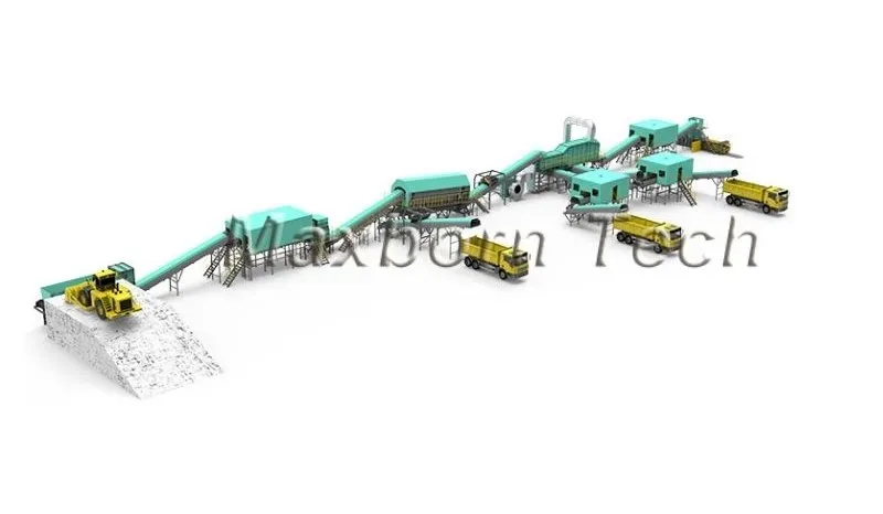 Waste Sorting System Layout